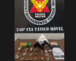 PM apreende maconha e armas em barracão usado para tráfico em São Gonçalo do Pará