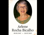 Morre Arlene Rocha Bicalho, mãe do organizador do Prato da Casa, Gustavo Bicalho
