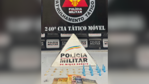 Dois homens s&atilde;o presos por tr&aacute;fico de drogas no bairro Interlagos, em Divin&oacute;polis