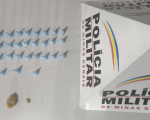 Cláudio: PM apreende drogas escondidas em padrão de energia elétrica