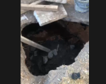 VÍDEO: Buraco em via do bairro Paraíso, em Divinópolis, causa transtornos e preocupa moradores