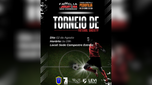 Todos Contra a Pedofilia e Todos Contra a Jogatina promovem torneio de futebol society no Estrela do Oeste Clube