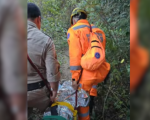 Após 9 dias desaparecido, idoso com é encontrado em mata fechada em Leandro Ferreira