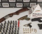 Homem é preso por violência doméstica e porte ilegal de armas em Divinópolis