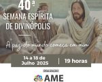 40ª Semana Espírita acontece na próxima semana e é aberta à comunidade