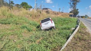 Duas pessoas ficam feridas em batida na MG-050, pr&oacute;ximo a Formiga