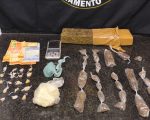 Adolescente é apreendido com grande quantidade de drogas em Formiga