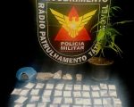 Polícia Militar apreende drogas e prende suspeito de tráfico em Formiga