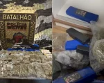 Homem é preso com R$ 1 milhão em drogas e R$ 28 mil em dinheiro na zona Leste de BH