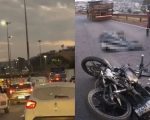 Motociclista morre ao ser atropelado por caminhão após queda no Anel Rodoviário de BH