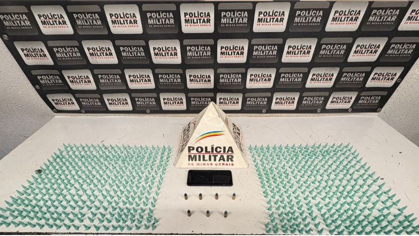 Traficante é preso com grande quantidade de cocaína no São Judas, em Divinópolis