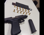 Nova Serrana: Jovem é preso com arma e munições após tentativa de fuga