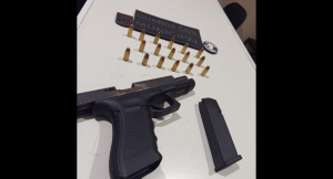 Nova Serrana: Jovem &eacute; preso com arma e muni&ccedil;&otilde;es ap&oacute;s tentativa de fuga