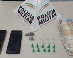 Dupla é presa durante entrega de drogas em Santo Antônio do Monte