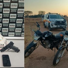 Dupla que roubava entregadores de lanche &eacute; detida em Nova Serrana; duas motos s&atilde;o recuperadas