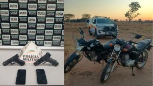 Dupla que roubava entregadores de lanche &eacute; detida em Nova Serrana; duas motos s&atilde;o recuperadas