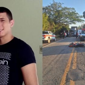 Professor de Nova Serrana morre em acidente de moto na MG-423