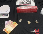 Dupla é detida com drogas em Pará de Minas