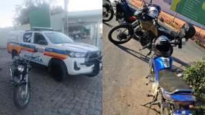 Opera&ccedil;&atilde;o da PM em Nova Serrana e regi&atilde;o resulta em motocicletas apreendidas