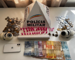 PM prende homem com cocaína, ecstasy e dinheiro em Carmo do Cajuru