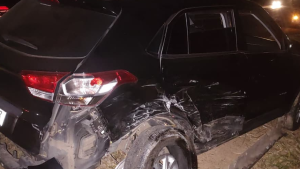 Ita&uacute;na: Condutora acessa rodovia em local proibido e provoca acidente na MG-050