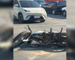 Motociclista fica ferido em acidente na av. Paraná, em Divinópolis