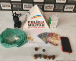 Mulher engole drogas para tentar escapar de flagrante e acaba presa em Divinópolis