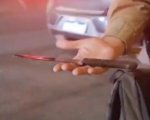 Itaúna: Homem é preso após usar faca para furtar carne em supermercado