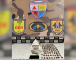 Dupla que já foi presa mais de 15 vezes é detida por tráfico de drogas na Praça Candidés em Divinópolis