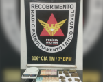 PM prende dupla por tráfico de drogas em Bom Despacho