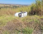Jovem fica ferido após perder controle da direção de veículo na BR-354, em Formiga