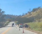 Colisão entre carros é registrada na MG-050, em Itaúna