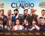Expo Cláudio 2025 promete agitar a cidade com música, rodeio e diversão