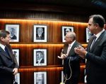 Ao lado de Alckmin, Pacheco participa de evento em homenagem ao ex&vice&presidente José Alencar