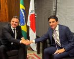 Rodrigo Pacheco se reúne com ministro para viabilizar aeroportos em Minas Gerais