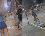 Mulher é agredida com copo de vidro e arrastada pelos cabelos em Cláudio
