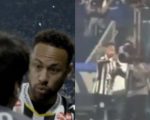 Vídeo: Fotógrafo esbarra em Neymar e é expulso do Mineirão antes de Cruzeiro x Santos