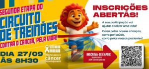 ACCCOM abre inscri&ccedil;&otilde;es para segunda etapa do &ldquo;Circuito de Trein&otilde;es &ndash; Contra o C&acirc;ncer, Pela Vida&rdquo;.