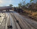 Acidente na BR-262 deixa um morto e quatro feridos em Bom Despacho