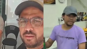 V&iacute;deo: Cliente ofende vendedor em lanchonete chinesa de Oliveira: 'Se a China &eacute; t&atilde;o boa, fica l&aacute;, desgra&ccedil;ado'