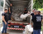 Polícia Civil de Minas realiza incineração de 2,3 toneladas de drogas em Divinópolis