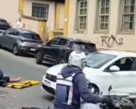 Oliveira: Acidente entre moto e carro deixa motociclista ferido