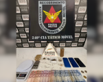 PM apreende drogas e prende dois suspeitos no Centro de Divinópolis