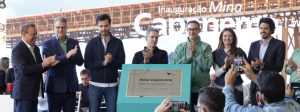 Governador participa da inaugura&ccedil;&atilde;o de opera&ccedil;&atilde;o da mina Capanema, na regi&atilde;o Central do estado