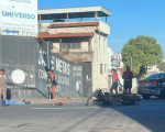 Acidente entre moto e carro deixa homem ferido no Niterói, em Divinópolis
