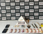 Dois homens são presos por tráfico de drogas em Divinópolis; um deles era foragido da Justiça