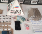 PM prende acusado de tráfico e apreende drogas no Campina Verde, em Divinópolis