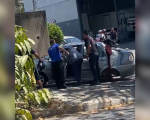Gestante sofre acidente de carro no bairro Alvorada, em Divinópolis