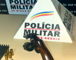 Lagoa da Prata: Homem efetua disparos de arma de fogo, foge da PM e é preso