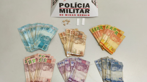 Concei&ccedil;&atilde;o do Par&aacute;: PM apreende drogas e mais de R$ 4 mil durante cumprimento de mandado
